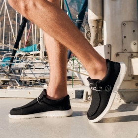 GIESSWEIN Mocassino Merino nero comfort