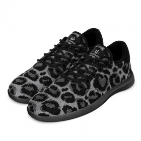 Scarpe da ginnastica in merino GIESSWEIN in look leo