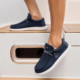 GIESSWEIN Mocassino Merino uomo - Ocean Blue Comfort