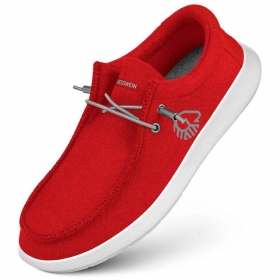 Mocassino da uomo GIESSWEIN Merino rosso