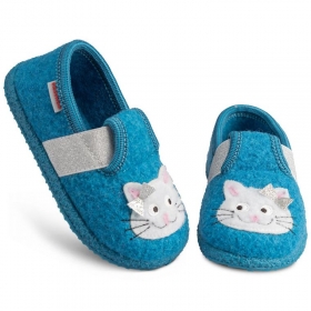 Pantofole da bambina in lana vergine GIESSWEIN
