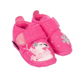 GIESSWEIN Pantofole per bambini con fenicotteri - comfo
