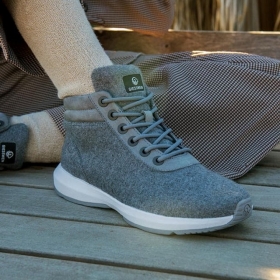 Sneaker alta GIESSWEIN in lana merino