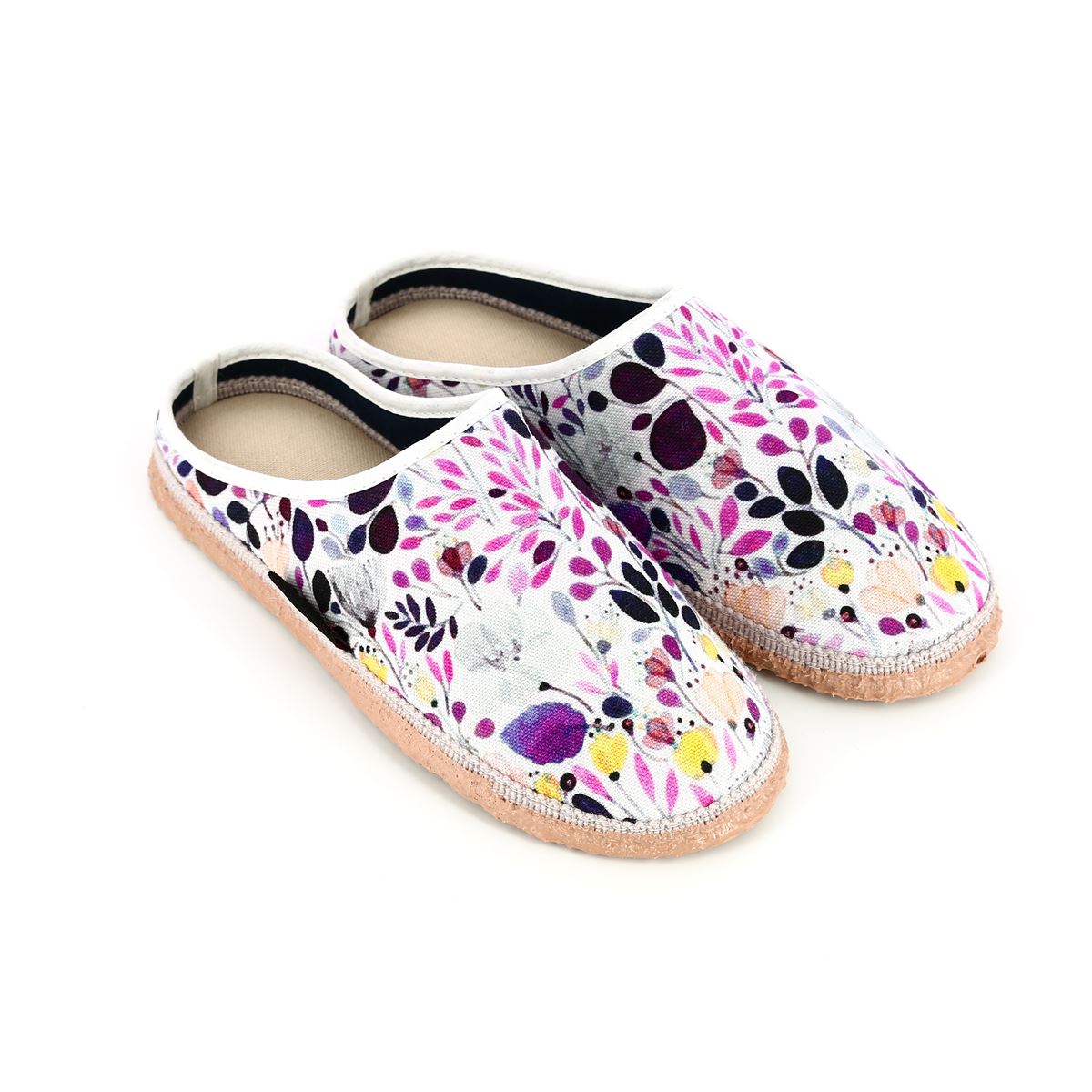 Scarpe Ricamate Da Donna Fiori Pantofole Da Donna In Cotone - Foto 6