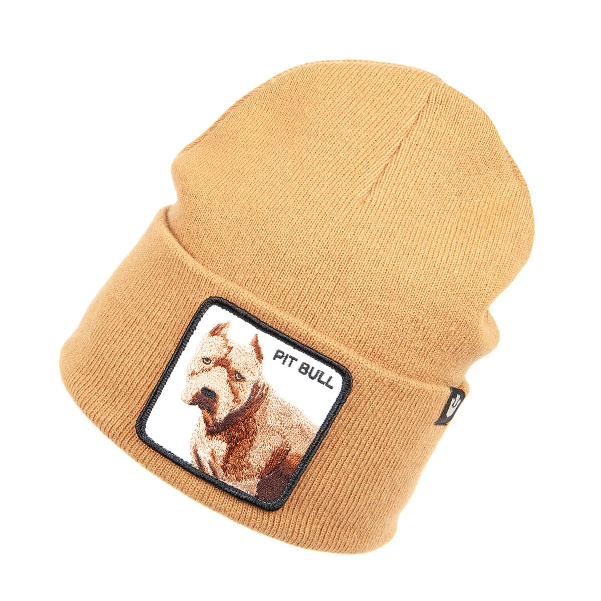 Caldo cappello GOORIN BROS con motivo: Pit Bull e risvolto alto