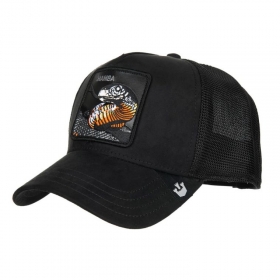 GOORIN Cappello Trucker Mamba in pelle scamosciata