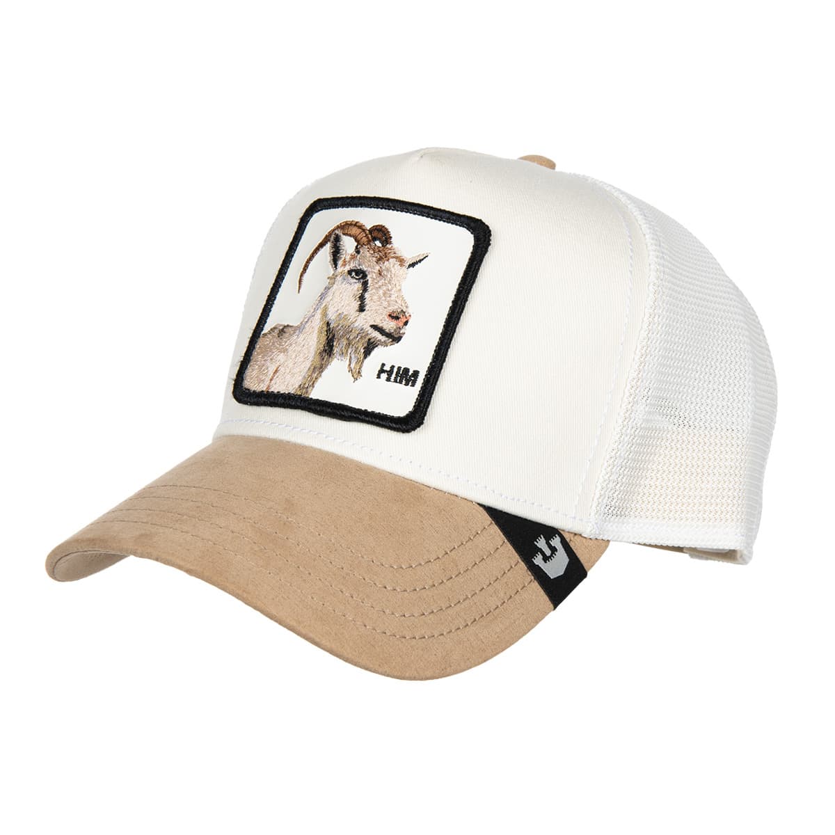 GOORIN Cappello Trucker in pelle scamosciata di capra Stile e comfort