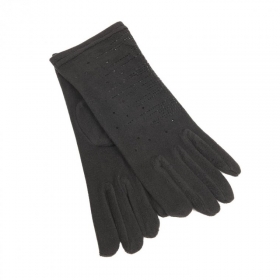 Guanti eleganti da donna in pile