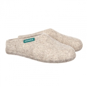 Pantofole in feltro HAUNOLD | 100% lana dellAlto Adige