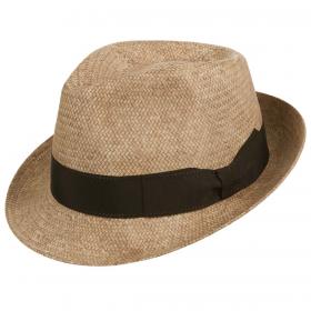 Cappello Trilby in carta con fascia
