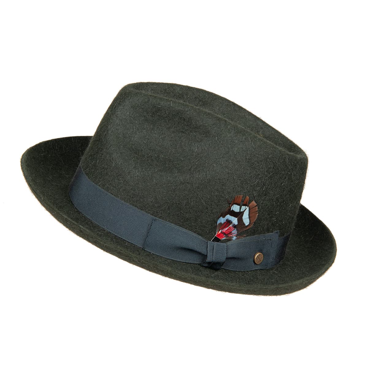 Cappello Porkpie In Feltro Stile Vintage - Cappello A Bombetta Da Uomo | Ispirato A Breaking Bad - Foto 5