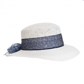 Elegante cappello di paglia da donna di HUTTER
