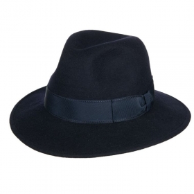 HUTTER | Cappello di feltro premium in blu