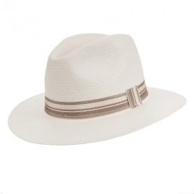 HUTTER Cappello di paglia Panama Traveller