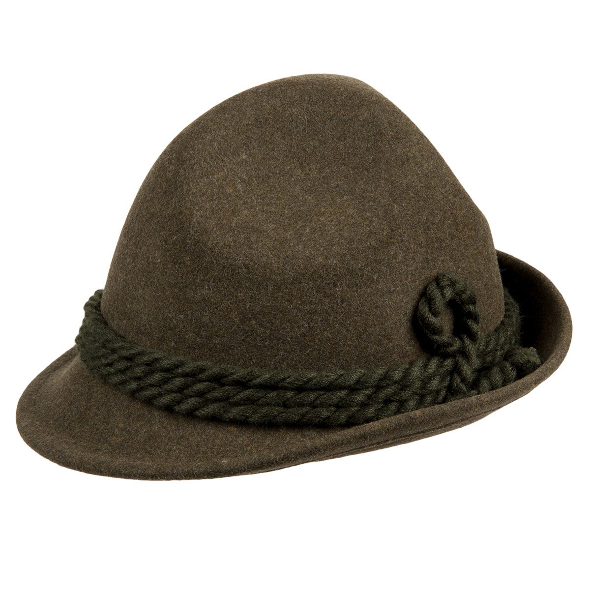 HUTTER cappello cacciatore in ottimo feltro lana tascabile