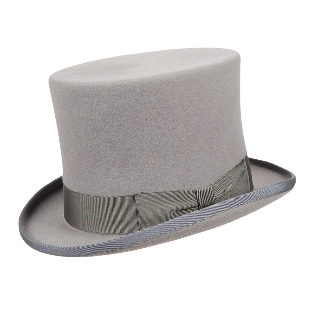 Cappello a cilindro classico HUTTER in grigio
