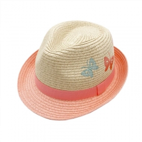 Cappello da bambina MAXIMO con farfalle