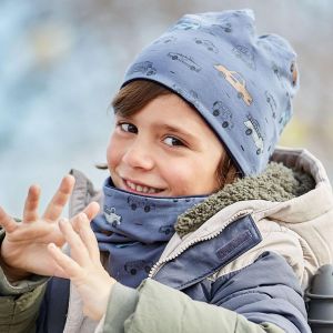MAXIMO berretto reversibile con motivo di automobili