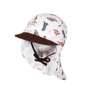 MAXIMO | Cappello con protezione per il collo e dinosau