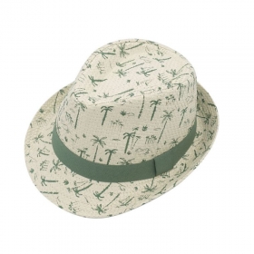 MAXIMO cappello trilby con palma per ragazzi