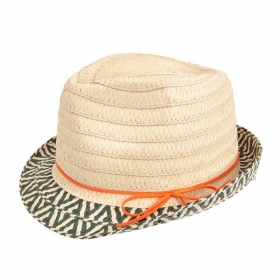 MAXIMO cappello di paglia per bambini trilby - ideale p