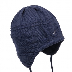 Cappello da bambino MAXIMO con cuore Svarowski