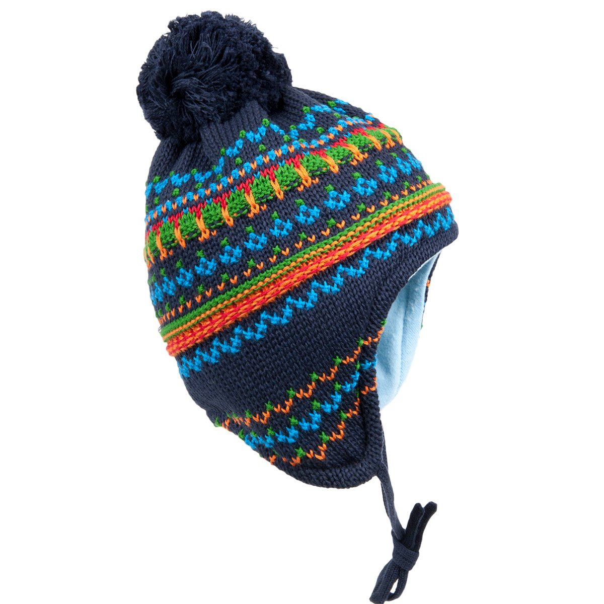 MaxiMo Berretto Bambino In 100% Cotone, Lavabile, Unisex, Colore Blu