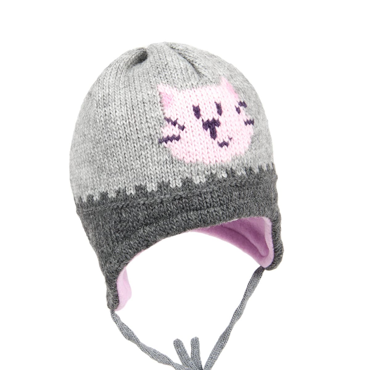 MAXIMO | cuffia bimba con paraorecchie e lacci motivo gatto --\u003e cappelleria  Hutstuebele - cappelli e berretti per uomo d