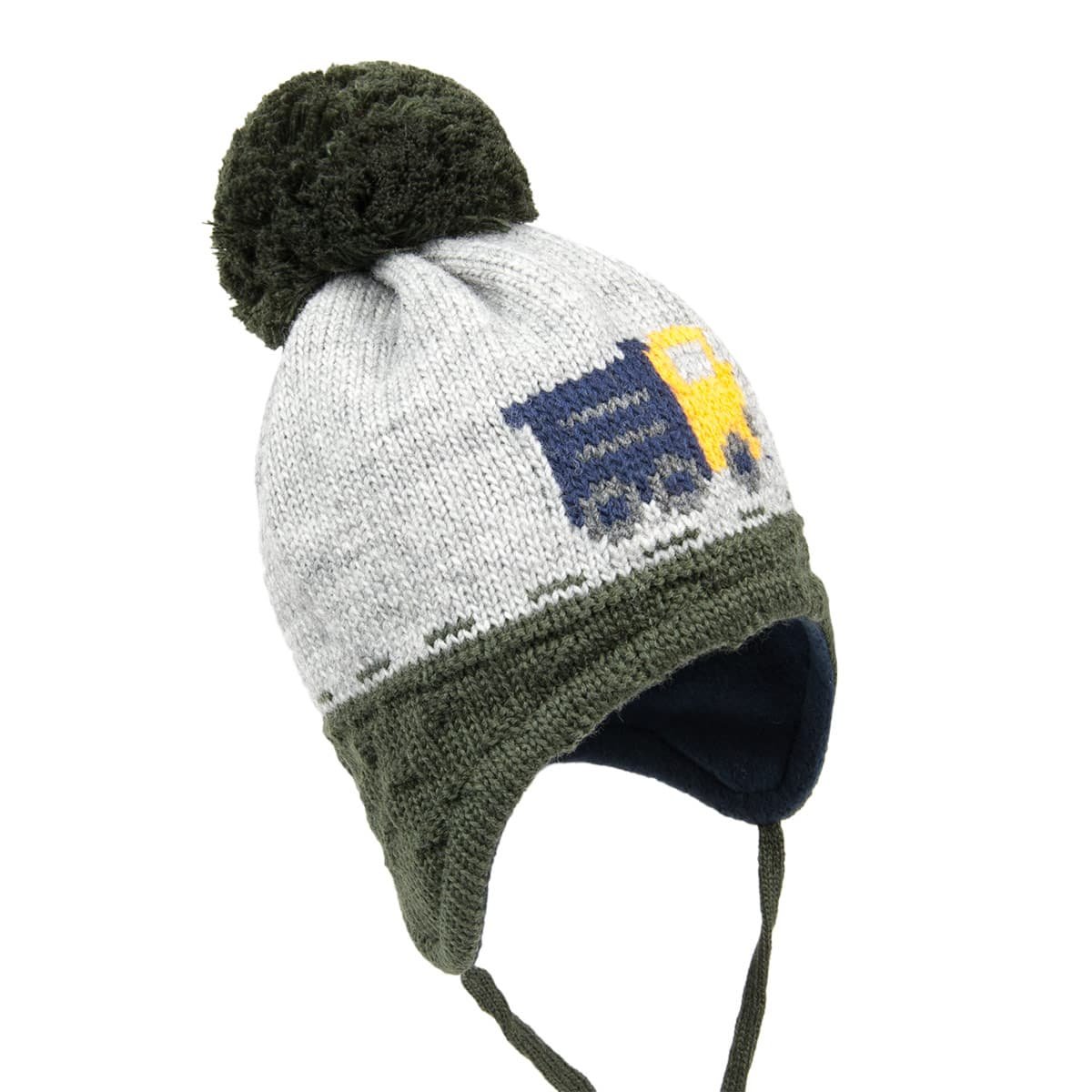 MAXIMO | cuffia bimbo con paraorecchie e lacci --\u003e cappelleria Hutstuebele  - cappelli e berretti per uomo donna bambino