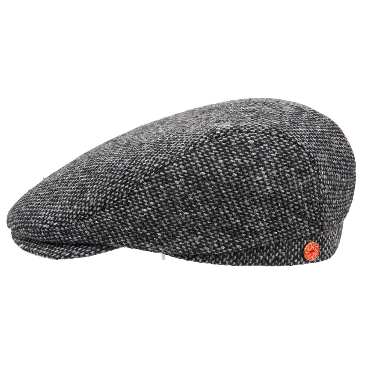 Berretti Modelli Coppola Uomo MAYSER Coppola Uomo Modello Frankie Tweed  Nero --> Cappelleria