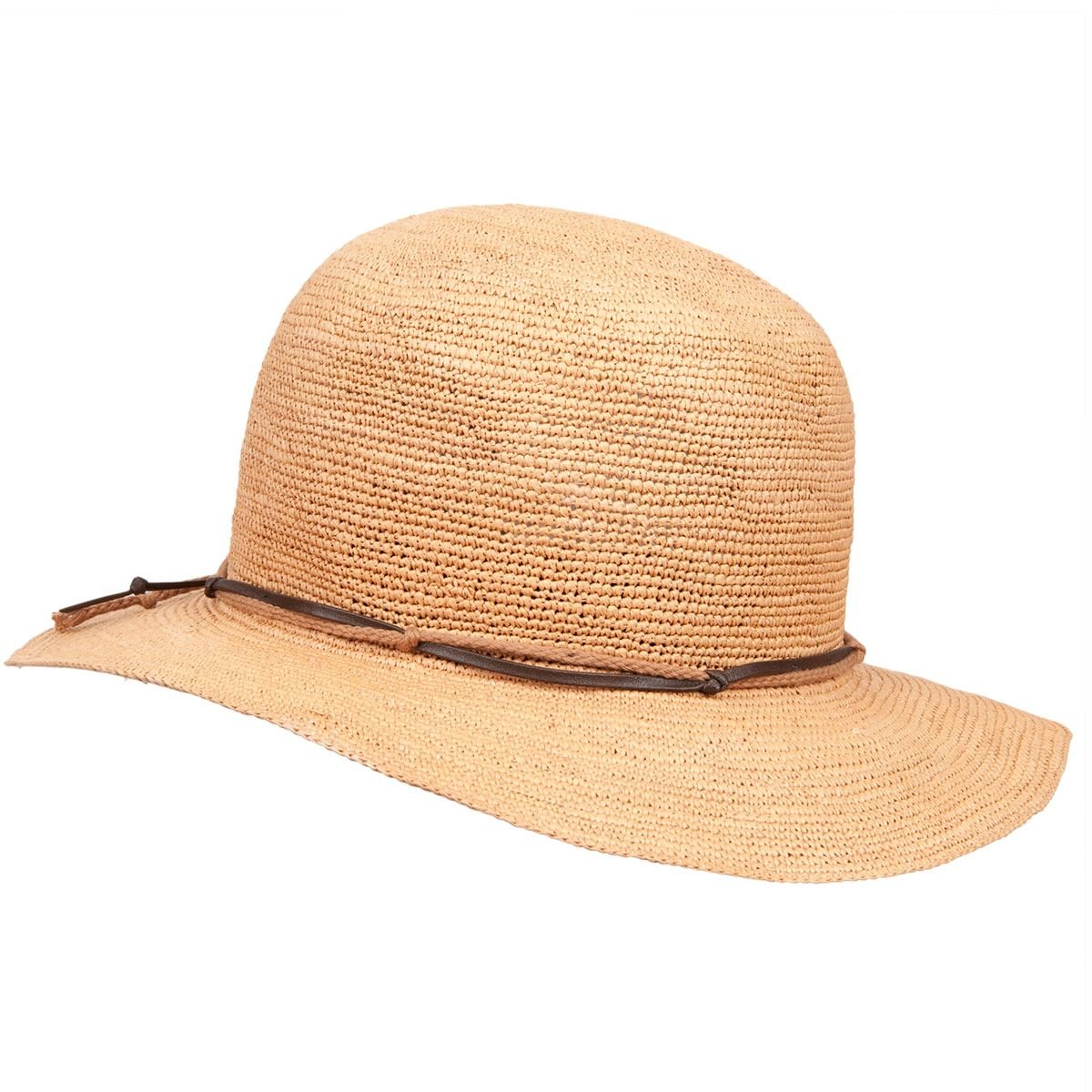 MAYSER cappello estivo per donna in paglia crochet PANAMA