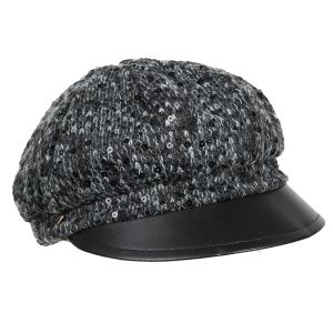 Elegante cappello da donna con paillettes