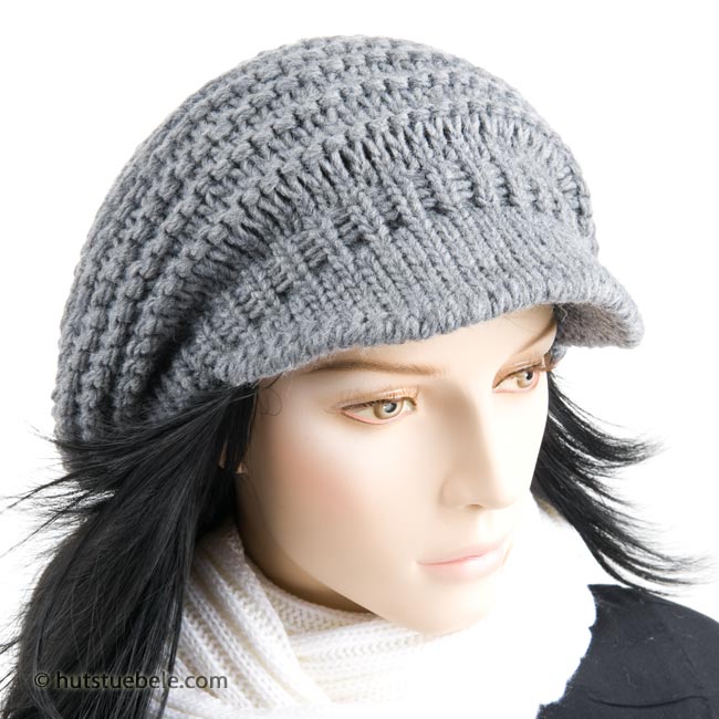 Berretto In Lana Grossa Lavorato A Mano, Cappello - Foto 5