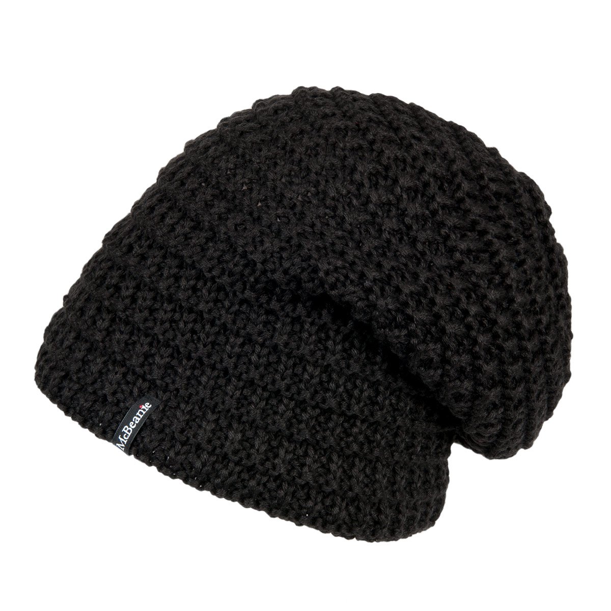 McBEANIE berretto beanie lana maglia con pile interno