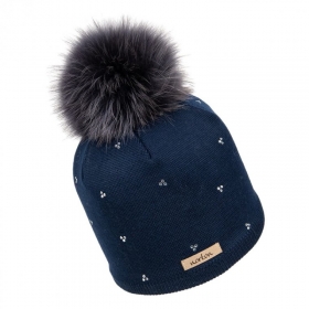 Cappello a maglia da donna NORTON con strass