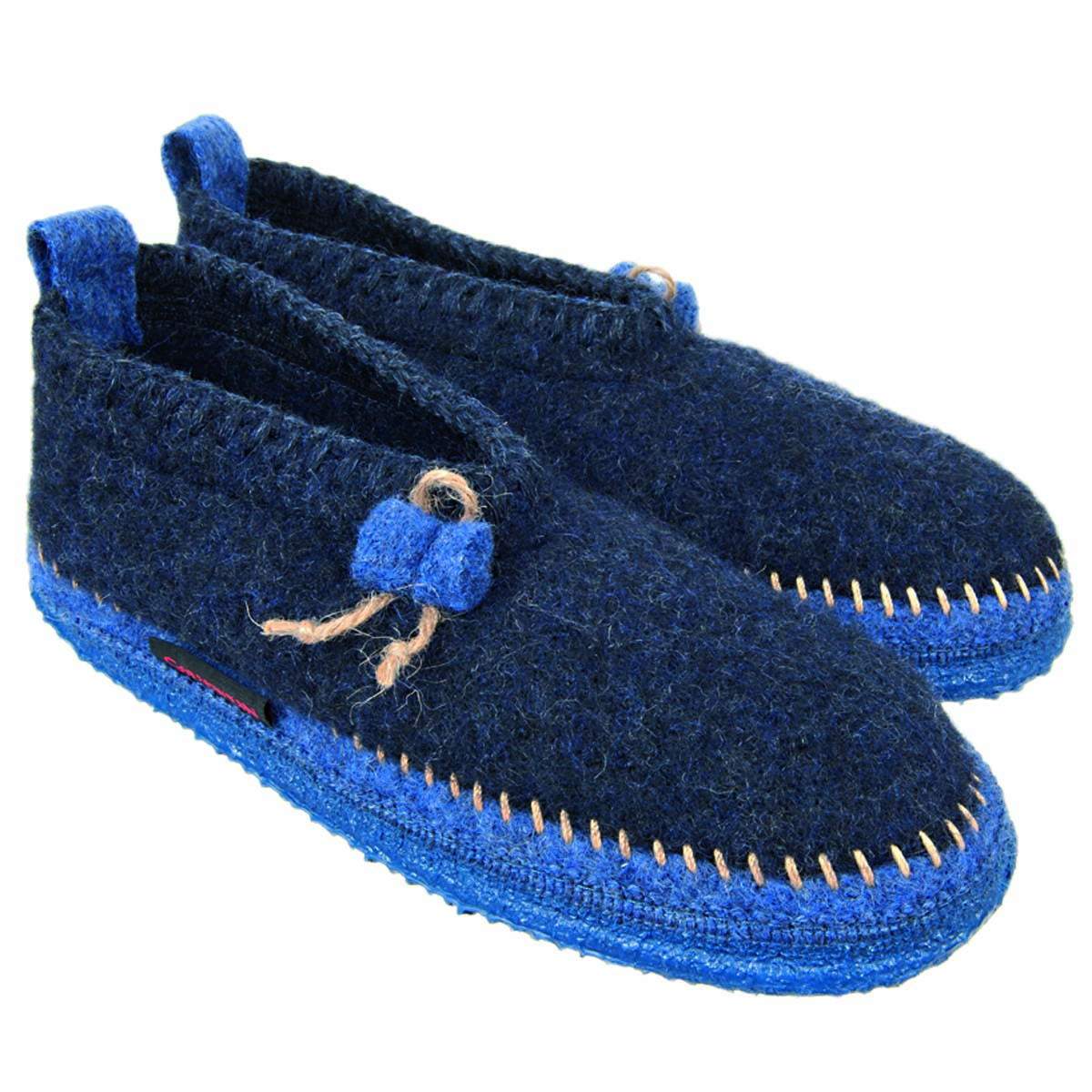pantofole di lana cotta