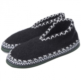 pantofole in lana, design tirolese, morbide e calde