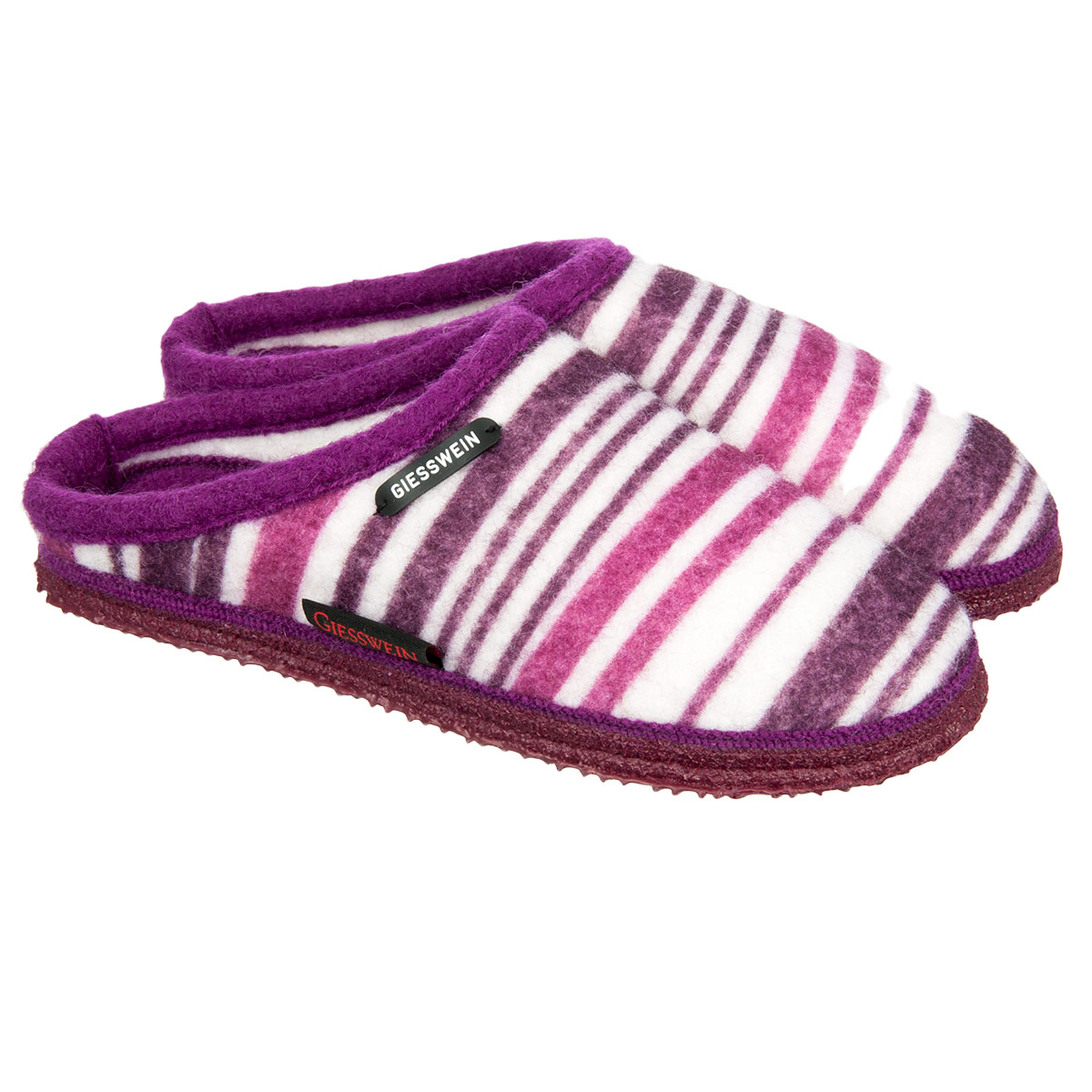 Cammie Pantofole Donna In Rete Con Motivo Floreale Cinese – Viola, Taglia 36.5 – Slip-on Con Tacco Piatto