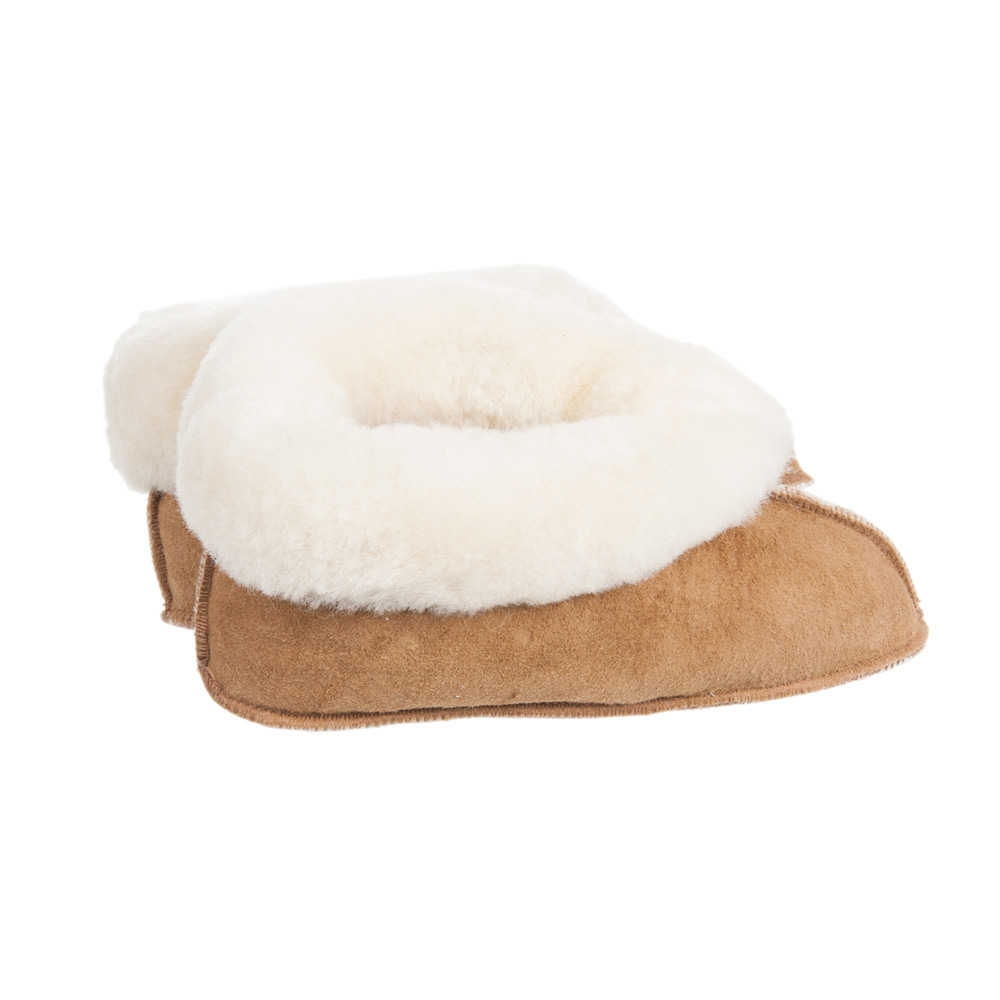Pantofole Basse In Pelle Shepherd Malte Per Uomo, Fodera In Lana, Colore Marrone - 2