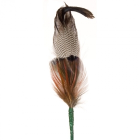 Piuma di cappello tirolese 11 cm