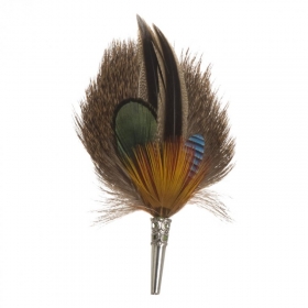 Accessorio cappelli piume naturali