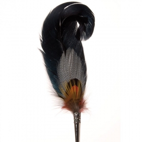 Accessorio per cappelli von piume colorate