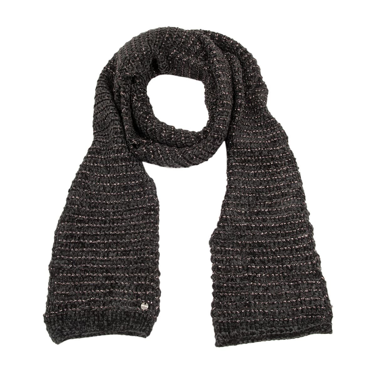 SCIARPA DONNA CINIGLIA CON LUREX 15X200CM --\u003e cappelleria Hutstuebele -  cappelli e berretti per uomo donna bambino