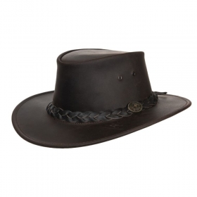 Cappello Western in Pelle Bushman