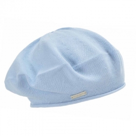 Berretto da donna SEEBERGER - 100% cotone, tesa arrotol