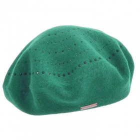 Elegante berretto da donna con strass