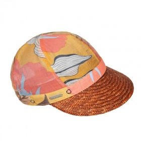 Cappello da donna SEEBERGER 2-in-1 con tessuto floreale