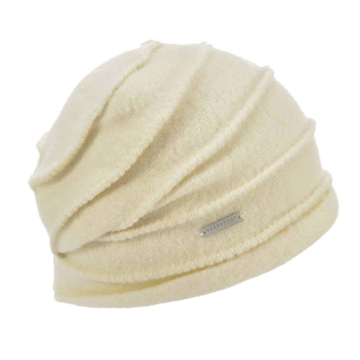 Seeberger Berretto Newsboy In Velluto A Coste Donna – Taglia Unica, Fodera In Cotone - 3