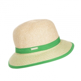 SEEBERGER Cappello Donna in Paglia di Carta