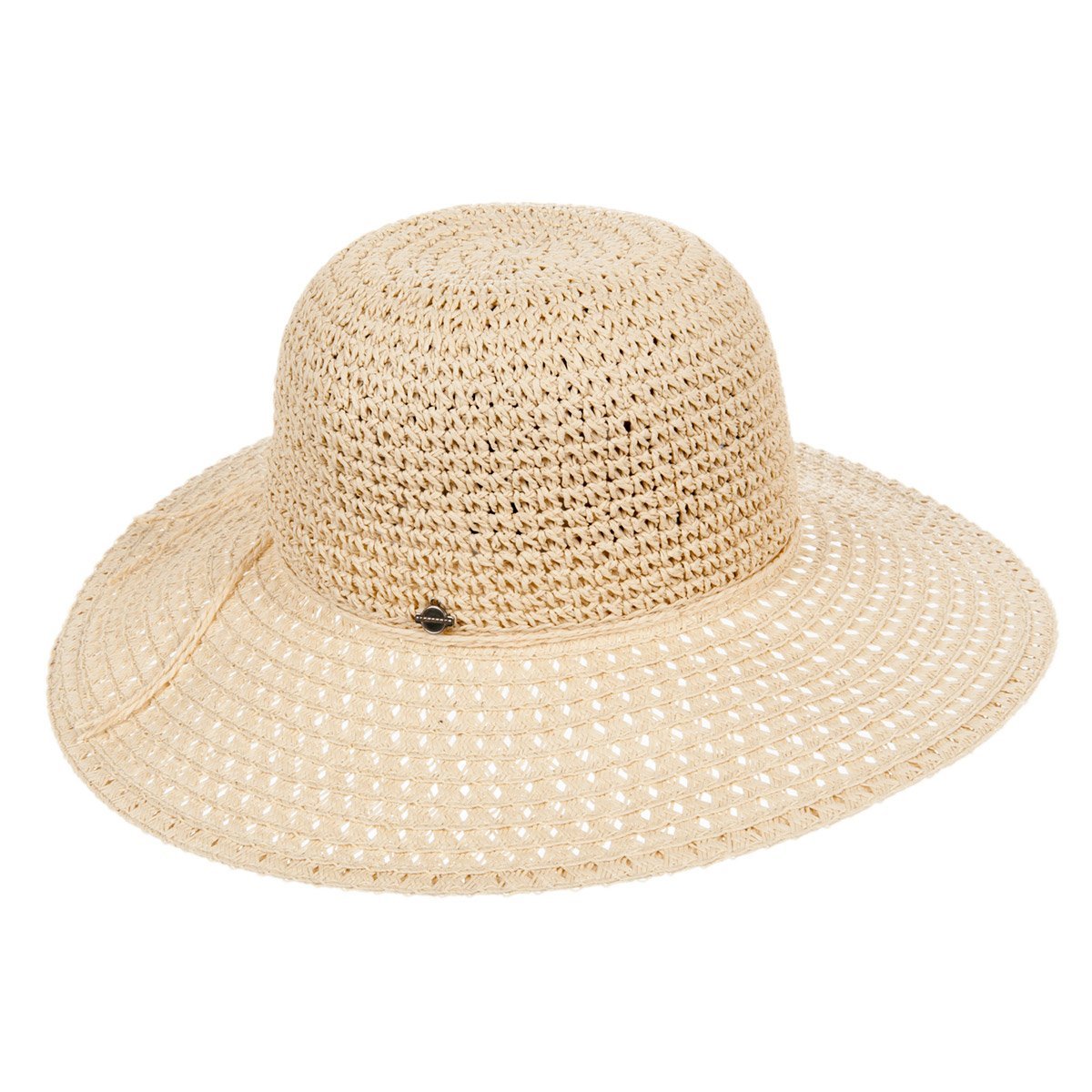 New Fashion Ladies Summer Hoilday Floppy Cappello di paglia da donna a